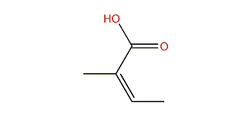 (Z)-2-Methyl-2-butenoic acid